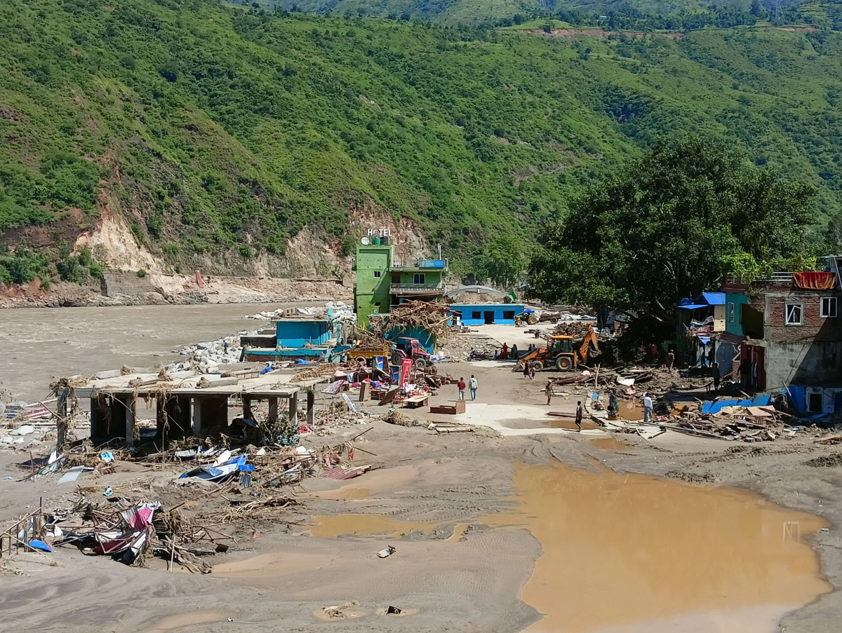 मनसुन भित्रिएलगत्तै बढ्यो वर्षा र बाढीपहिरोको जोखिम