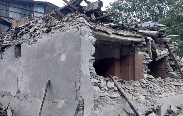 बझाङको चैनपुर केन्द्रबिन्दु भएर फेरी भूकम्प